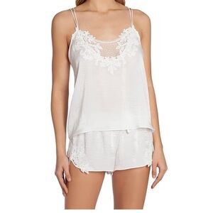 White bridal pajamas